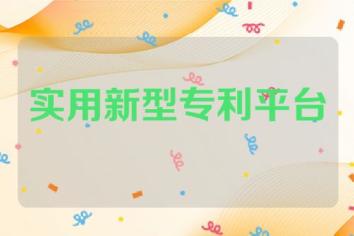实用新型专利平台