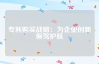 专利购买战略：为企业创新保驾护航