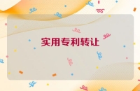 实用专利转让